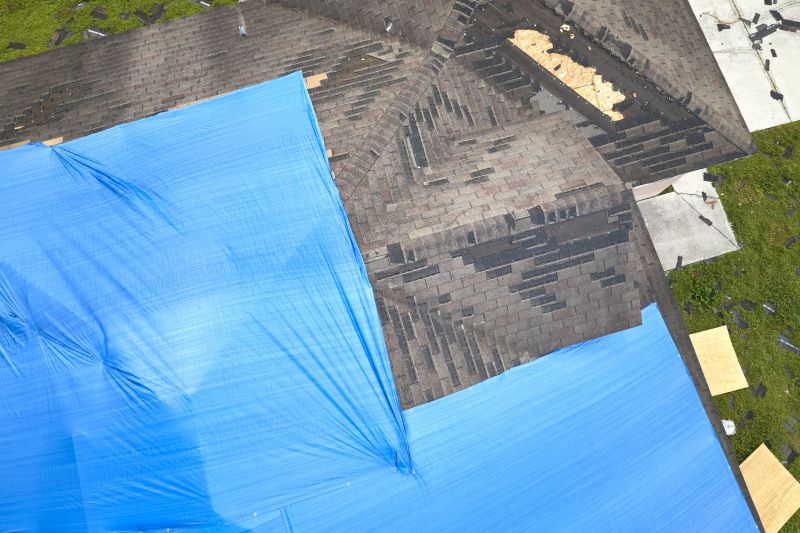 Emergency Tarp Installation